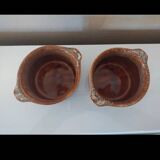 2 ceramic ramekins made in England