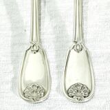 12 Louis XIV style silver cutlery sets