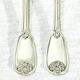 12 Louis XIV style silver cutlery sets