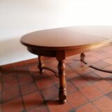 Solid wood dining table