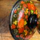 Paire de pieds de lampes Kashmiri