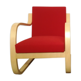 Chauffeuse d'Alvar Aalto