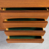 Midcentury Teak Sideboard, Norway, 1960s, Gustav Bahus Style, Fully Restore