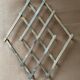 Silvered Metal Art Deco flat underside