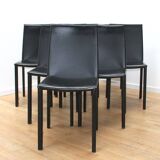 Suite of 8 designer dining room chairs