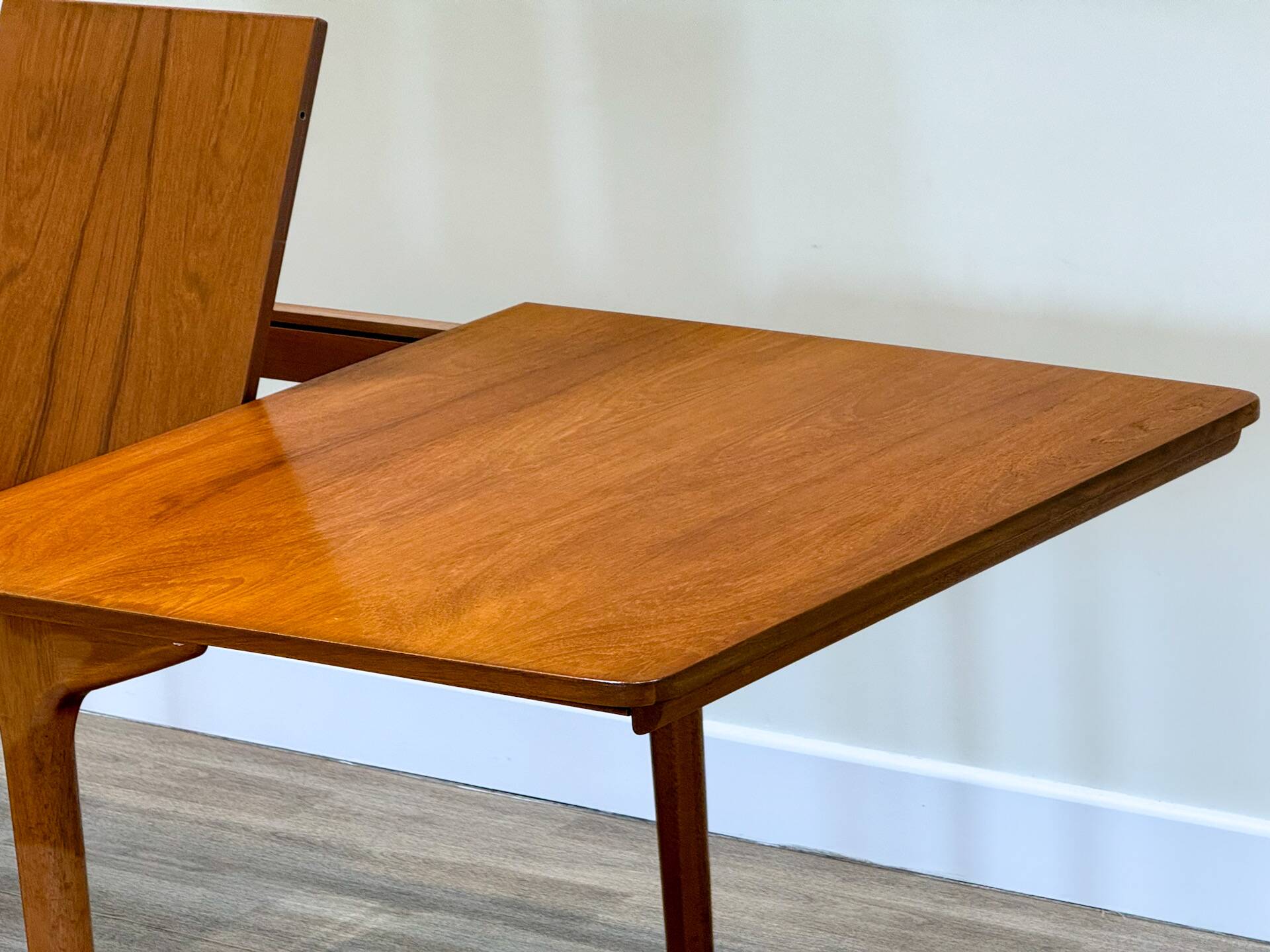 Mid-century McIntosh double extending dining table