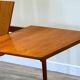 Mid-century McIntosh double extending dining table