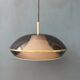 Vintage Space Age acrylic glass UFO pendant light