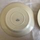 Pair of poppy dishes, Summer decoration, Gien earthenware from the 19th century.