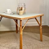 Rattan table