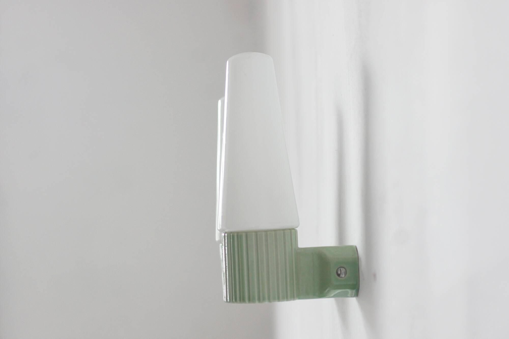 Ceramic Wall Sconces by Hans-Agne Jakobsson for Ifö, Sweden, 1960s, Set of2
