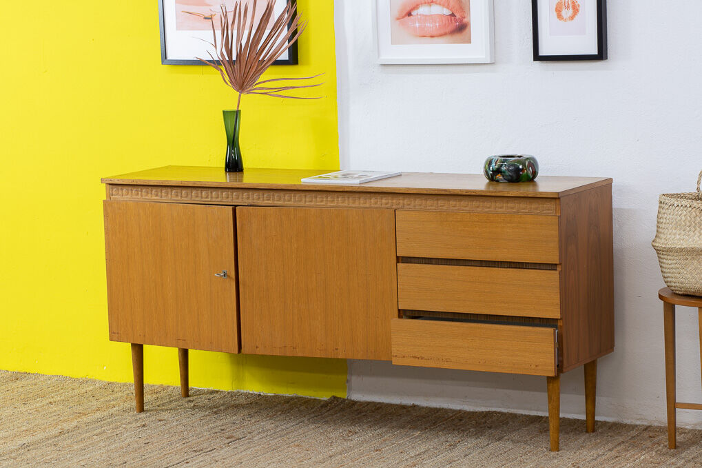 Vintage scandinavian enfilade 163 cm