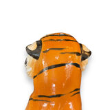 Tiger in glazed italian ceramic