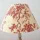 Vintage toile de Jouy lampshade, goddess Diana the huntress