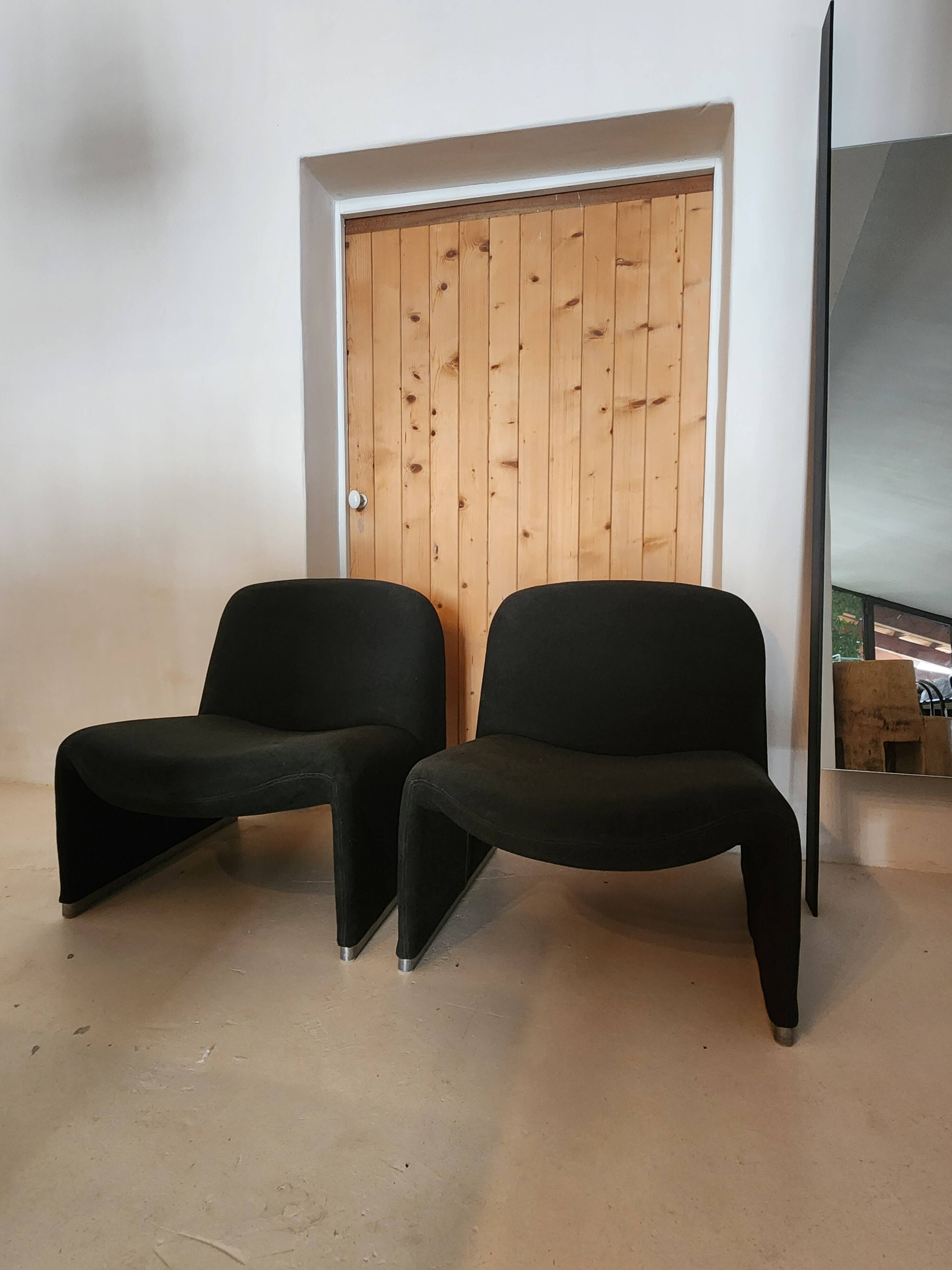 Paire de fauteuils Alky par Giancarlo Piretti
