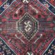 Carpet old persian hand made ghashghai wool 97 x 152 cm