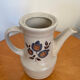 Saint Amand enameled stoneware coffee maker, Sologne decor