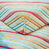 Sofa by Giovanni Offredi for Saporiti, with Missoni Italia fabric from the 1970s