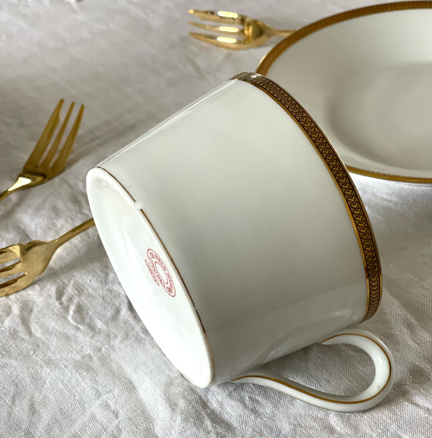 Tasse et soucoupe Haviland