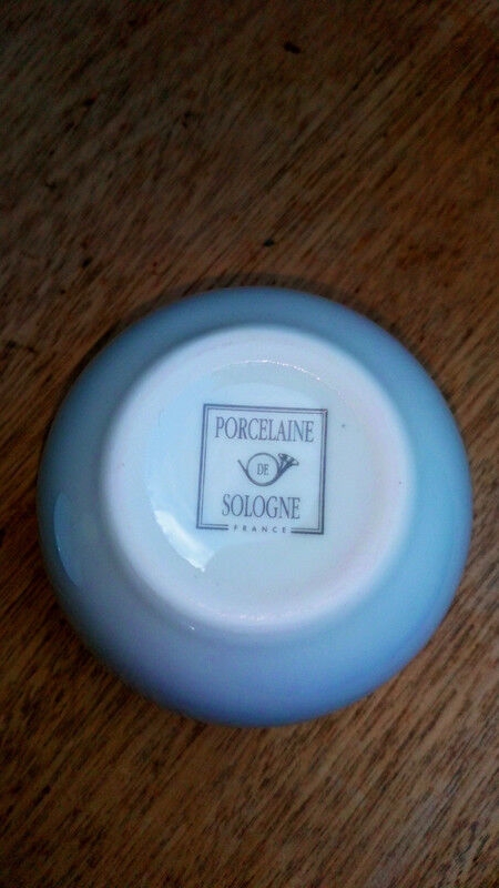 Sologne porcelain sugar bowl