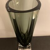 glass vase, height 27 cm
