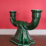 Gien earthenware candle holder