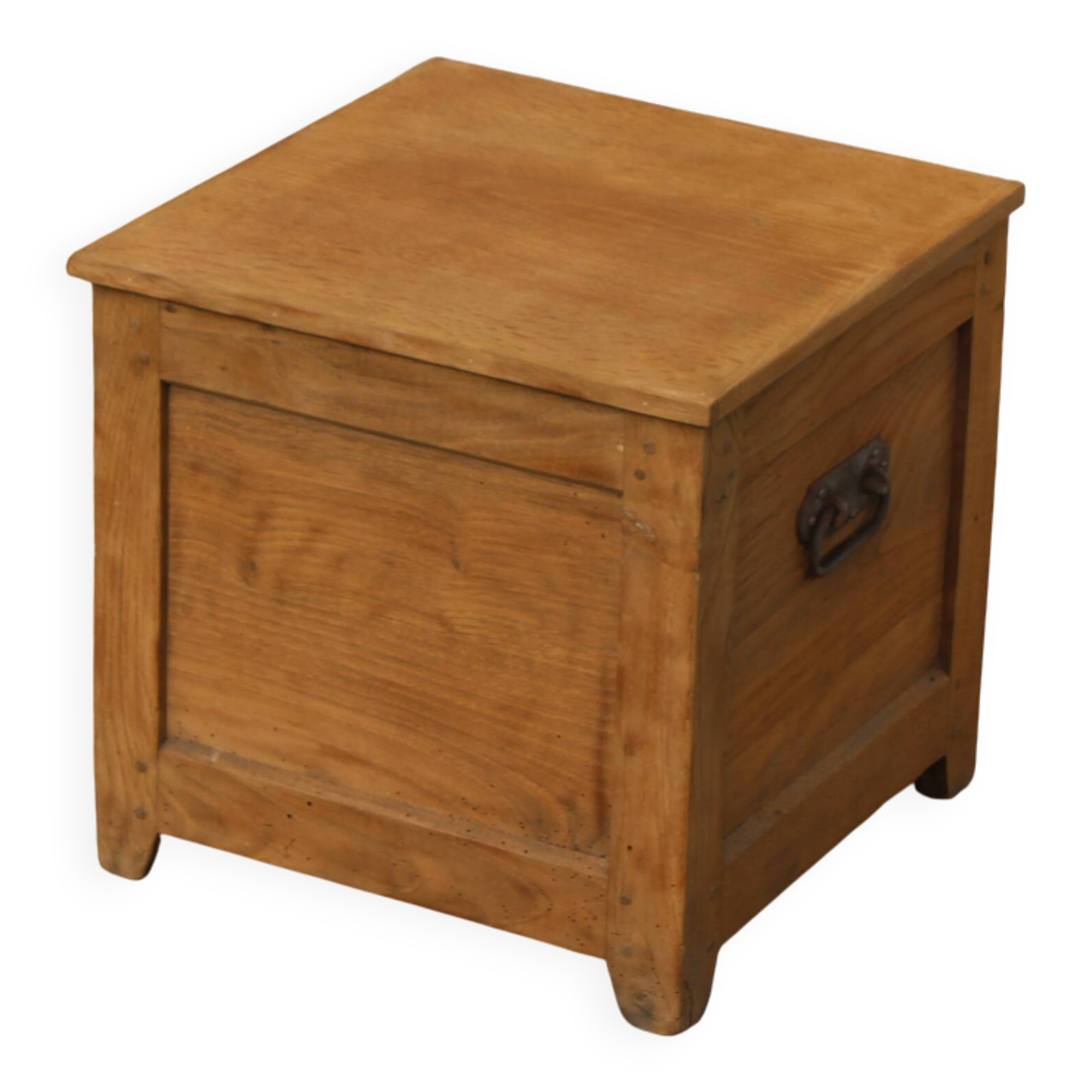 Small antique wooden chest – sandblasted