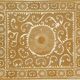 Vintage Turkish hand-knotted rug 127x142 cm
