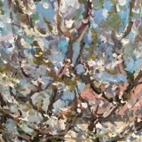Painting signed Oil on canvas dimension: height: 45 cm - width -54 cm -