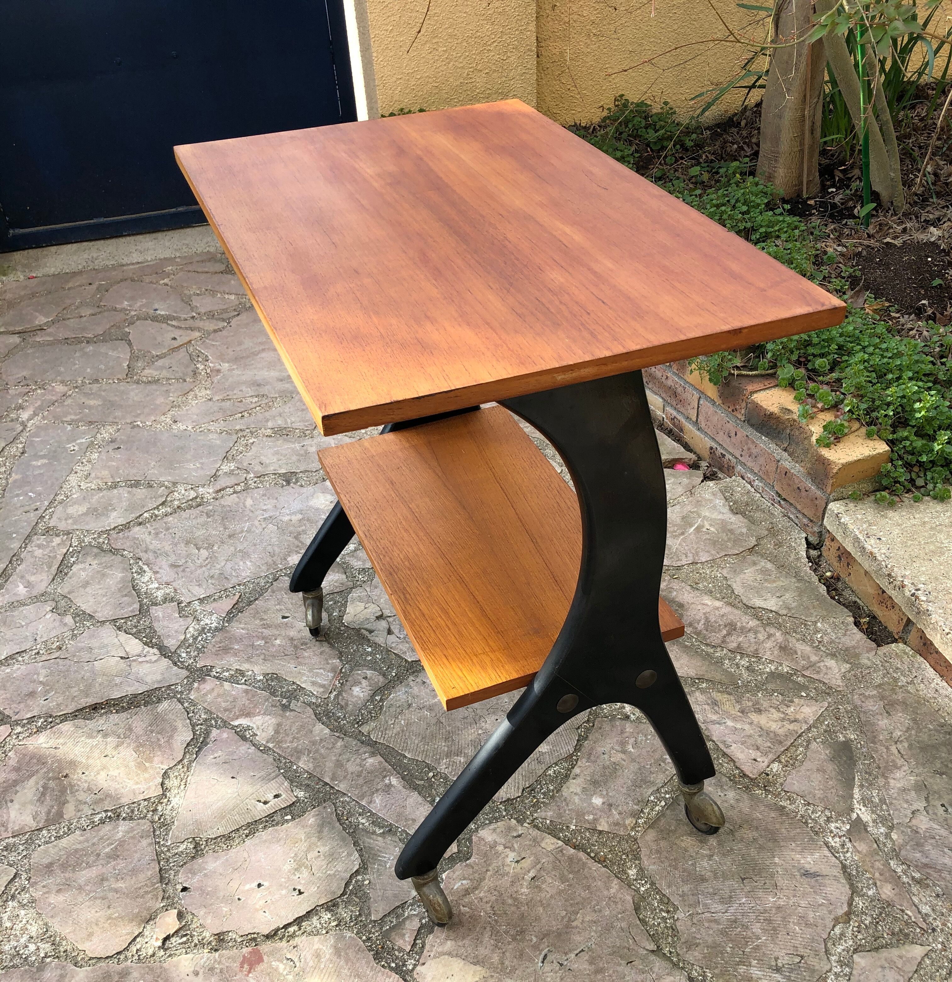 Vintage wooden dessert