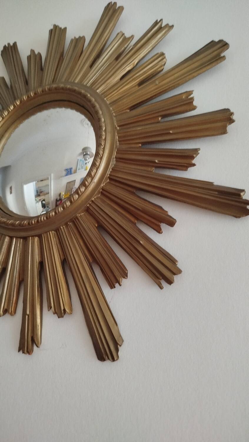 Vintage witch mirror