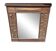 Miroir en bois sculpté