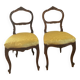 Rococo chair pair