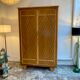 Rattan cabinet
