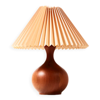 Lampe de table en teck par Dyrlund Danemark 1960s