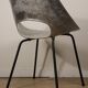 Chaise Aluminium modèle "Tulipe" de Pierre Guariche édition Steiner, 1960