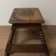 Walnut stool Louis XIII style nineteenth century