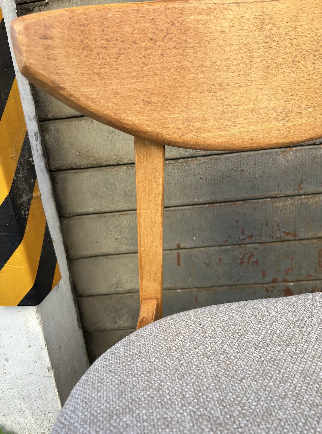 (Lot) 4 chaises Baumann Fontania (restaurées) 1960