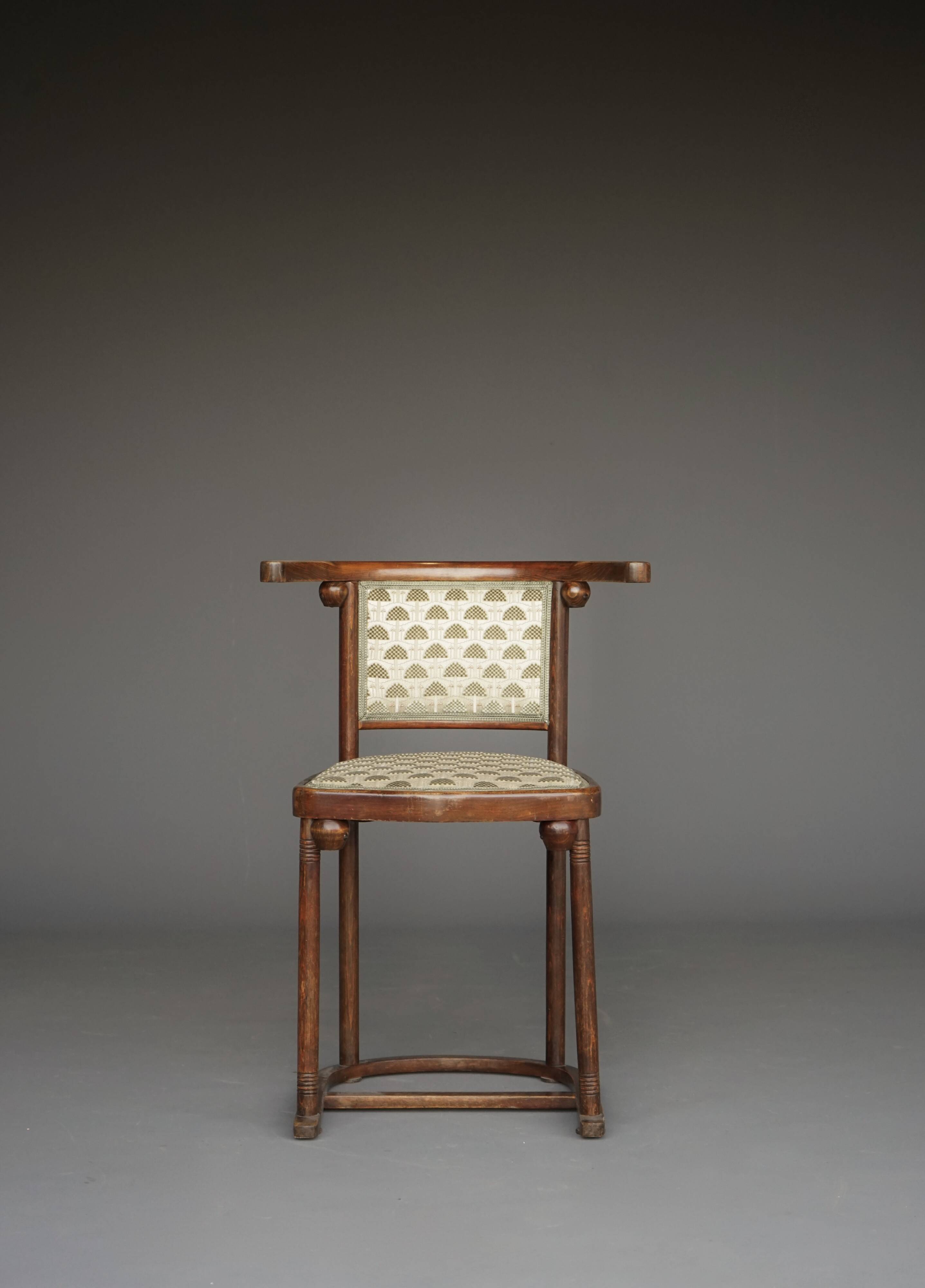 Secessionist Chair attributed to Josef Hoffmann, 1920s