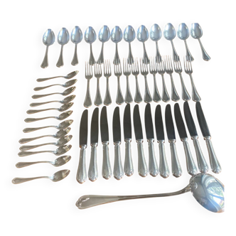 ERCUIS Sully silver-plated 49-piece cutlery set with knives