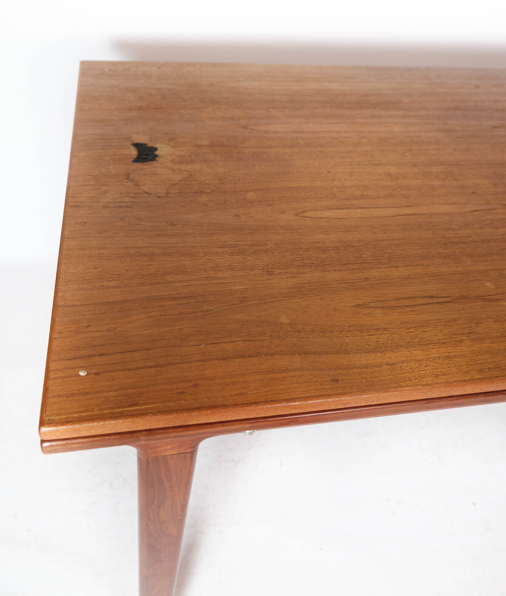 Table à manger en teck avec rallonges de design danois, années 1960