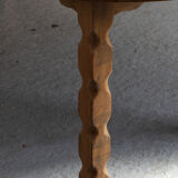 Extendable round dining table in oak, Denmark, 1970’s