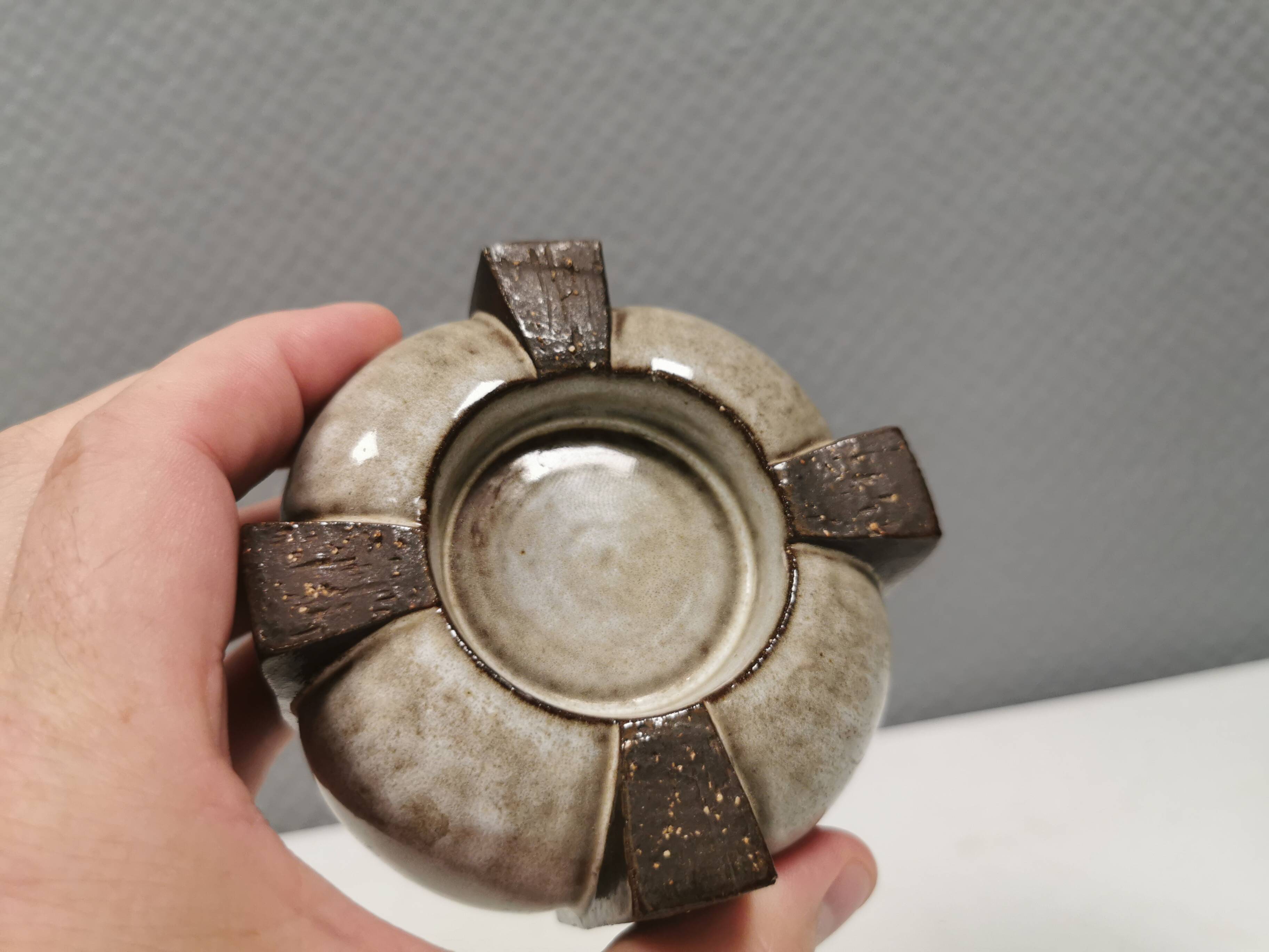 Ceramic candle holder by Marianne Starck (MS) for Michael Andersen Denmark