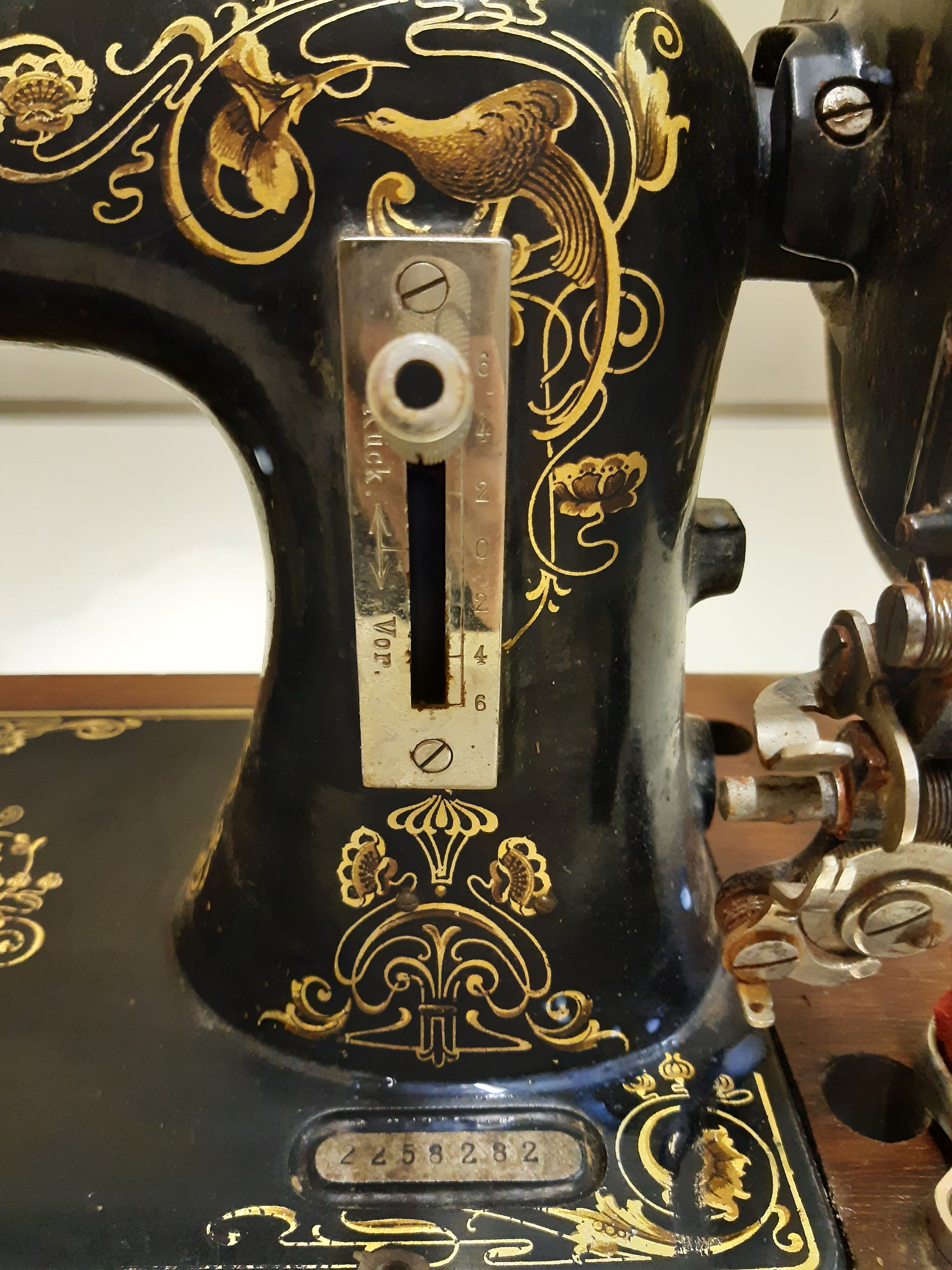 Old sewing machine