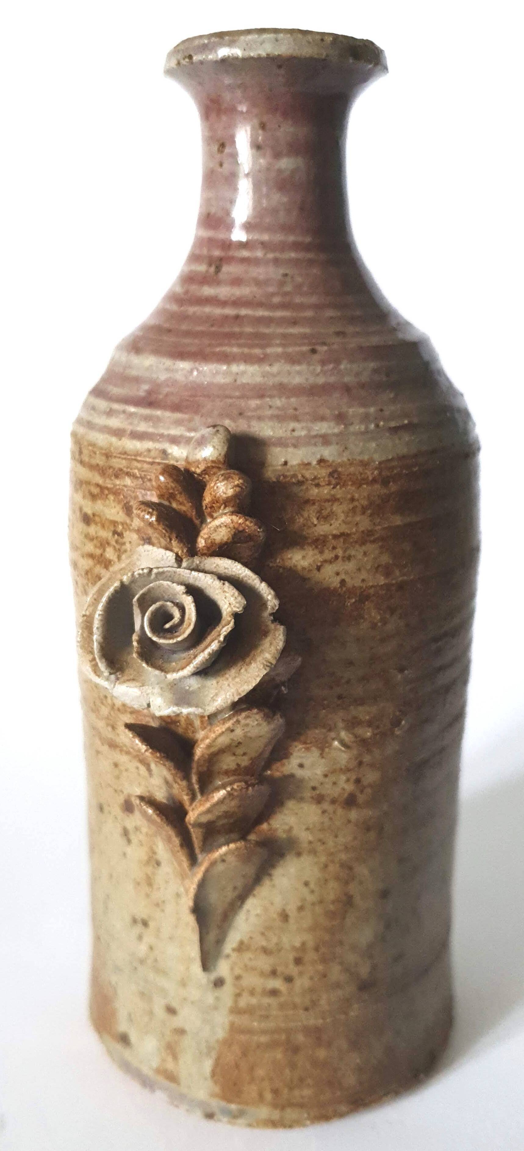 La Borne sandstone soliflore vase