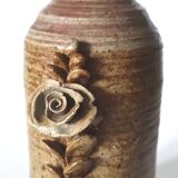 Vase soliflore en grès La Borne