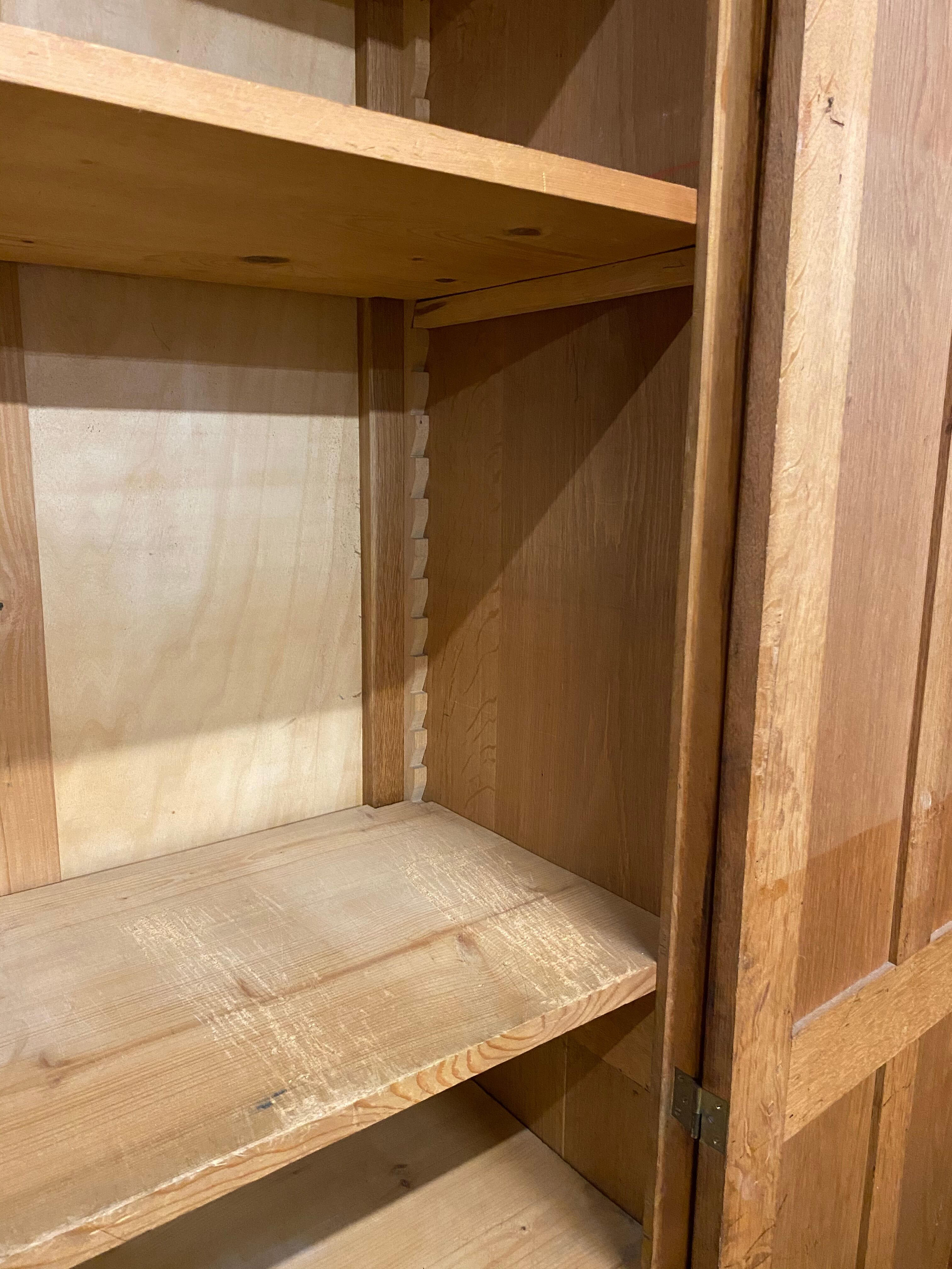 Parisian cabinet vintage solid oak