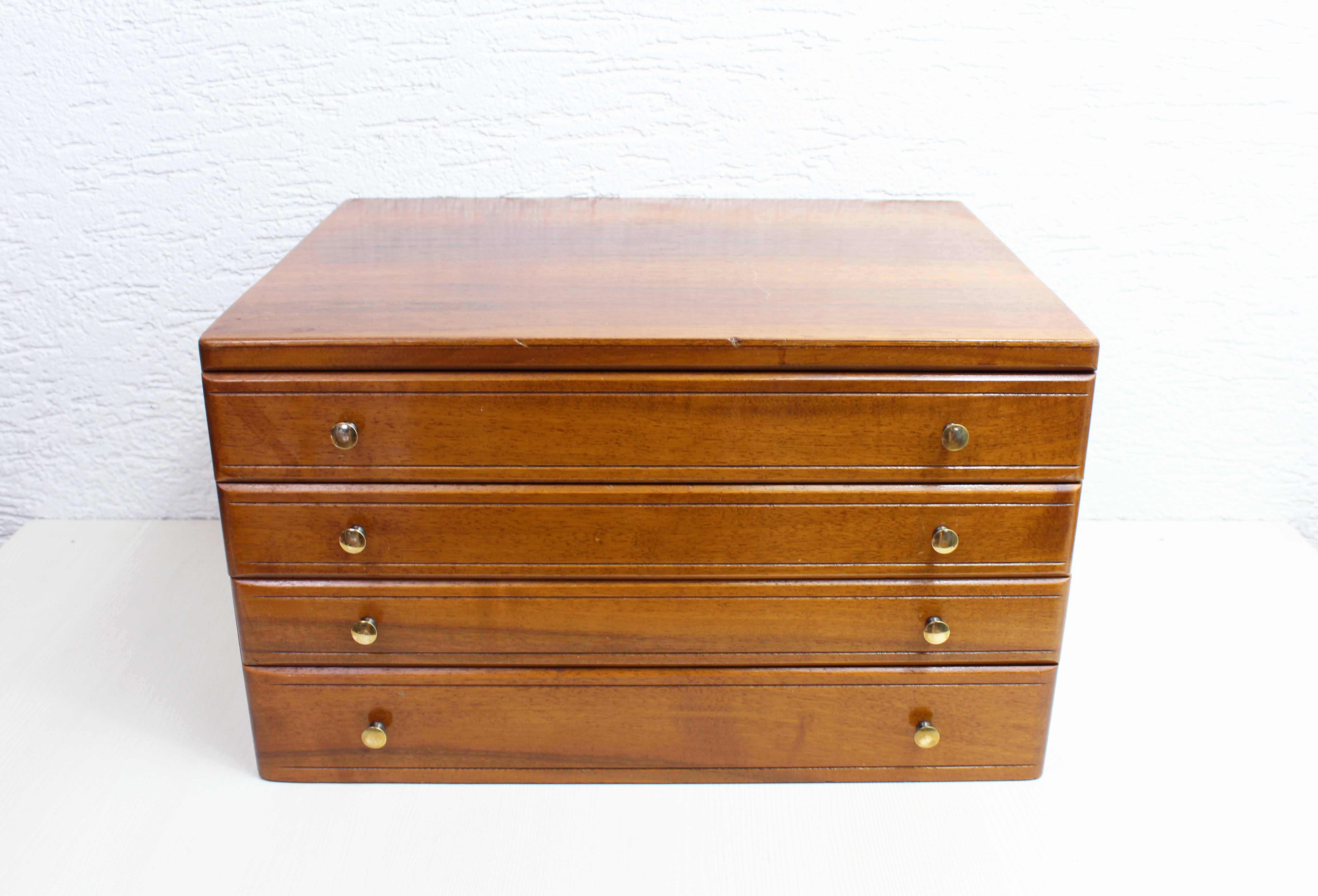 Storage box with drawers