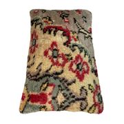Vintage turkish rug cushion cover, 30 x 50 cm