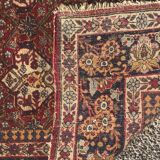 Oriental persian carpet iran kirman 140x203cm